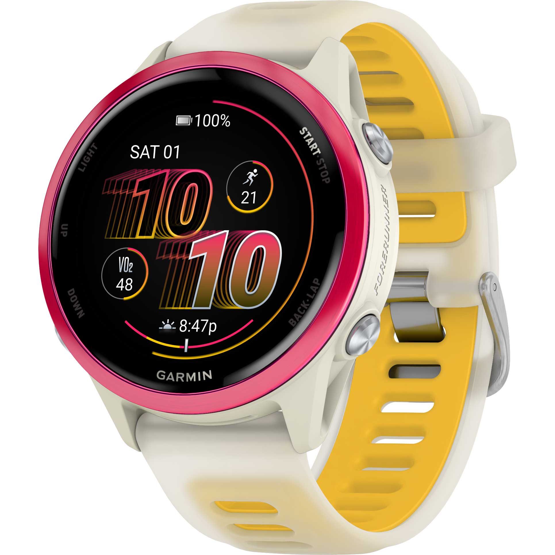 Garmin Forerunner 570 GPS Smartwatch 42mm BoneHimbeerrot .jpg