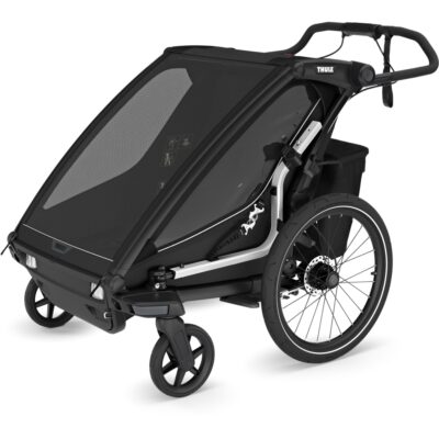 Thule Chariot Sport 2 Double Fahrradanhaenger fuer 2 Kinder schwarz .jpg